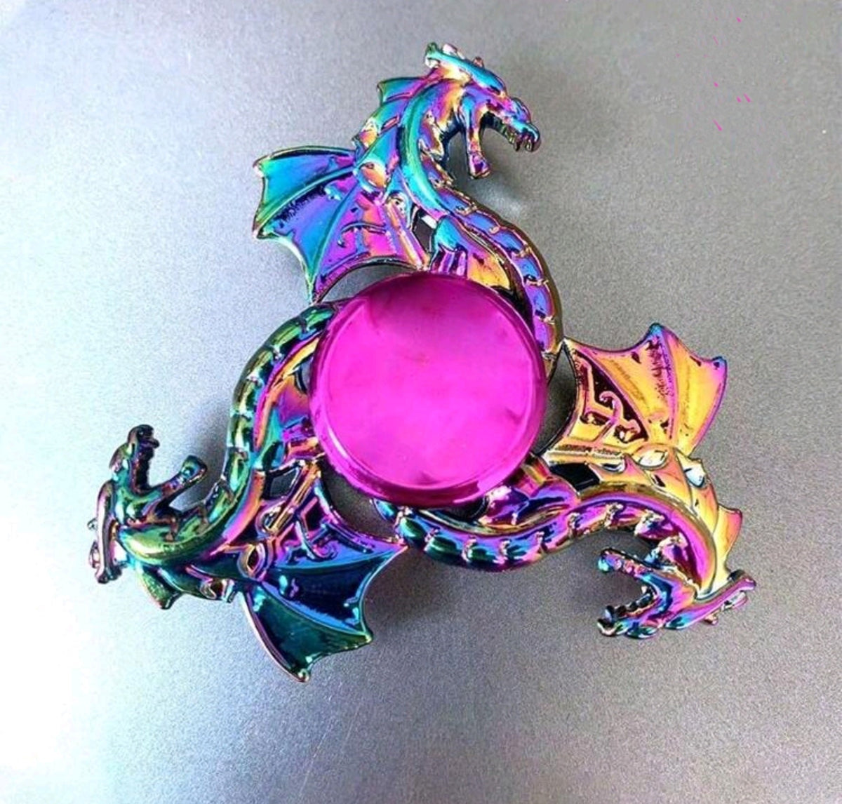 Metal Fidget Spinner Dragon Fidget Kids