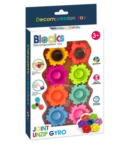 AMAZING Gyro Blocks Decompression Toy