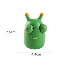 Load image into Gallery viewer, &quot;Slyder&quot; the Eye Popping Caterpillar Squeeze Fidget Toy