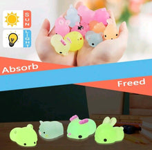 Load image into Gallery viewer, Glow in the Dark Mochi Squishies