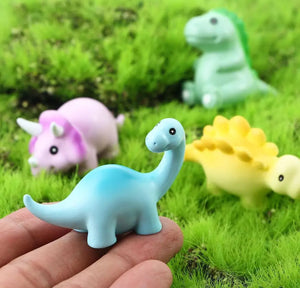 Miniature Dinosaur Resin Figurines