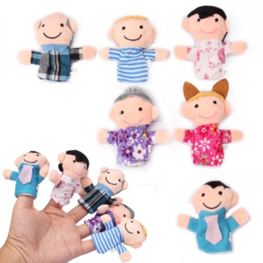 Hand Puppets Pack Of 6