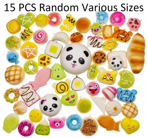 Squeeze Stress Relief Kawaii Toys Pack 15