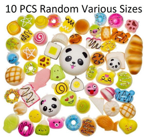 Squeeze Stress Relief Kawaii Toys Pack 10