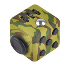 Load image into Gallery viewer, Camouflage Green Fidget Cube