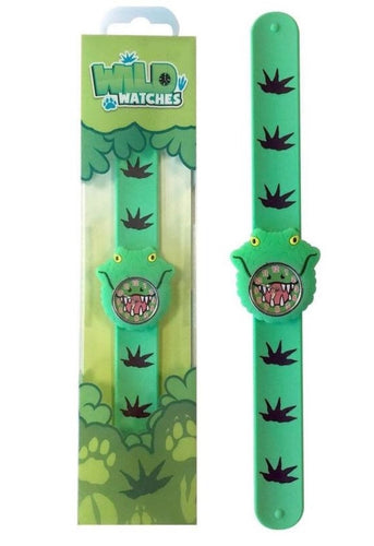 Wild Crocodile Slap Band Watches 25cm