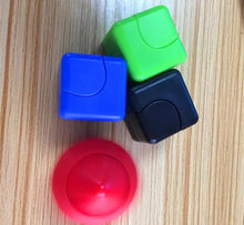 Load image into Gallery viewer, Cube Hand Spinner Plastic Various Colours