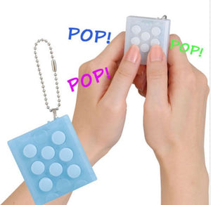 Bubble Wrap Fidget Toy Key Chain